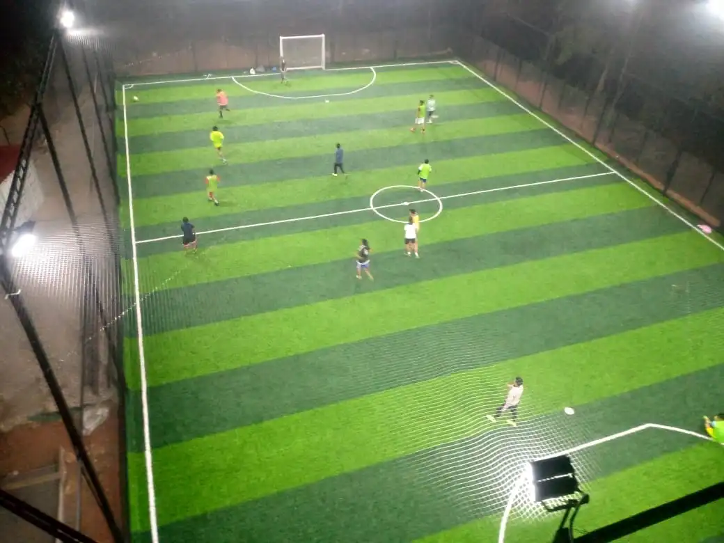 Football under the night skies